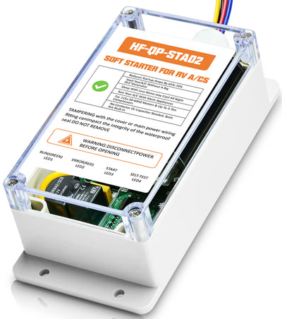 Wodli Soft Start Kit for RV Air Conditioner, RV AC Soft Start Kit for Air Conditioner, Easy Start an A/C & Electrical Appliances with a Small Generator, 100% Waterproof, Easy Installation