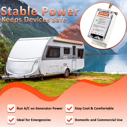 Wodli Soft Start Kit for RV Air Conditioner, RV AC Soft Start Kit for Air Conditioner, Easy Start an A/C & Electrical Appliances with a Small Generator, 100% Waterproof, Easy Installation